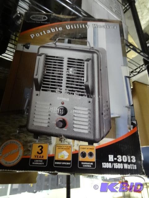 lot 50 image: New Optimus brand portable utility heater, mi...