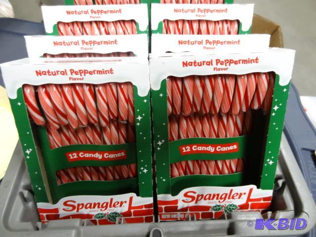 lot 75 image: New quantity 6 boxes of Spangler brand candy ...