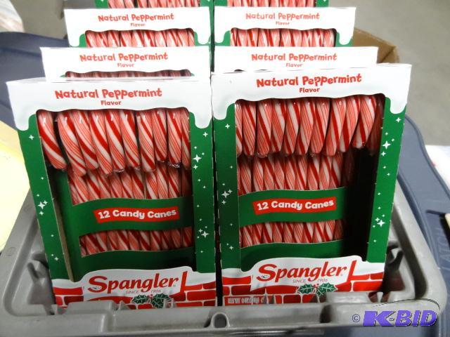 lot 76 image: New quantity 6 boxes of Spangler brand candy ...