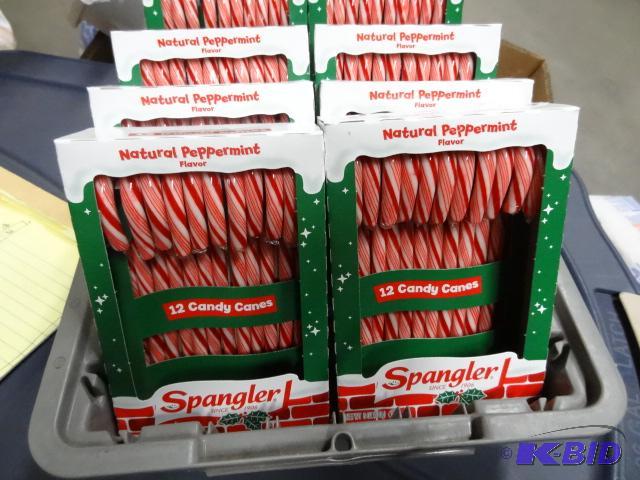 lot 79 image: New quantity 9 boxes of Spangler brand candy ...