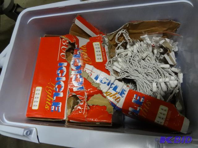 lot 83 image: New 4 piece lot of Christmas lights. Each of ...
