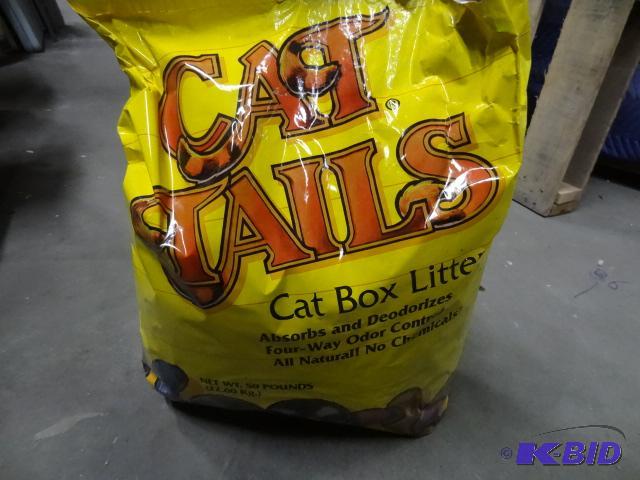 lot 94 image: New bag of approximately 50 pounds cat tails ...