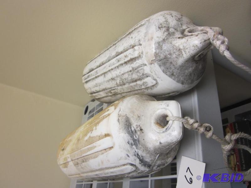 lot 67 image: Pair of Dock and boat bumpers.     ...