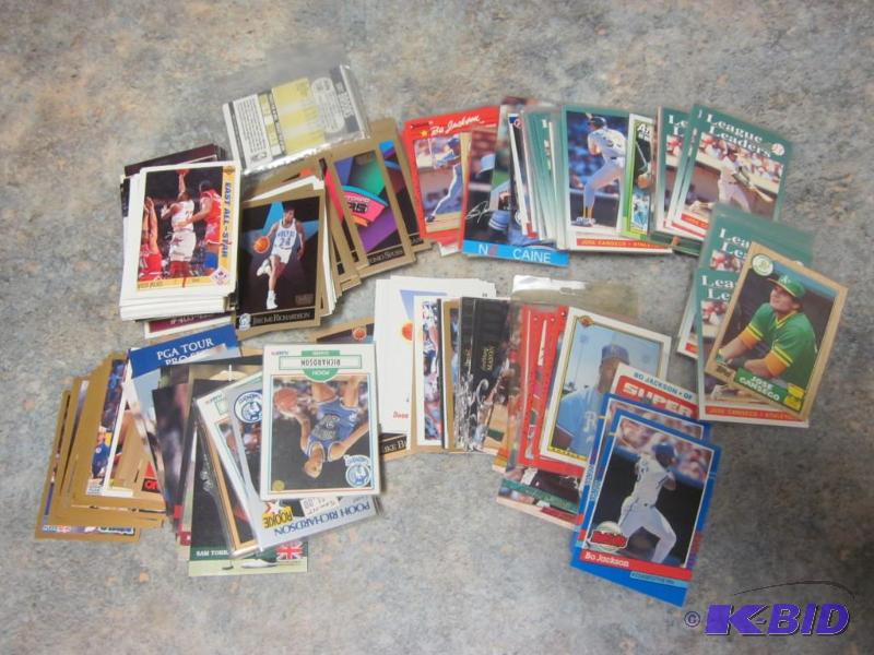 lot 73 image: Lot of sports cards, including baseball, bask...