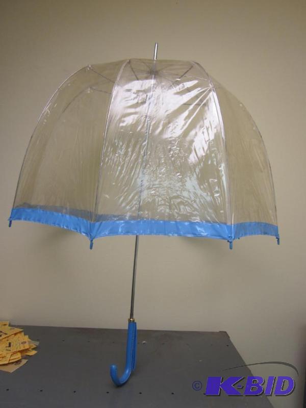 lot 76 image: Vintage Dome umbrella with leather handle.&nb...
