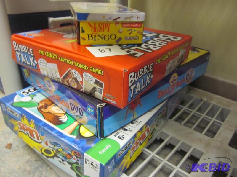 lot 87 image: Lot of Children games, virtually all new.&nbs...