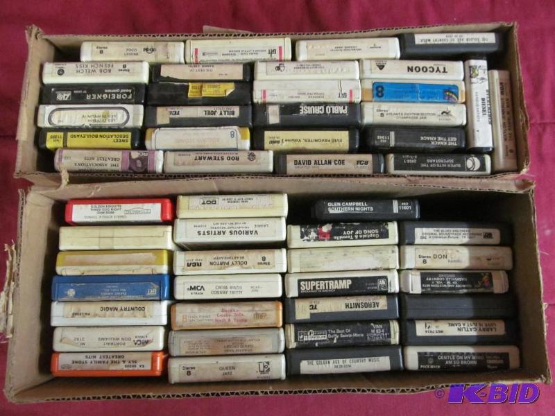 8 track tapes