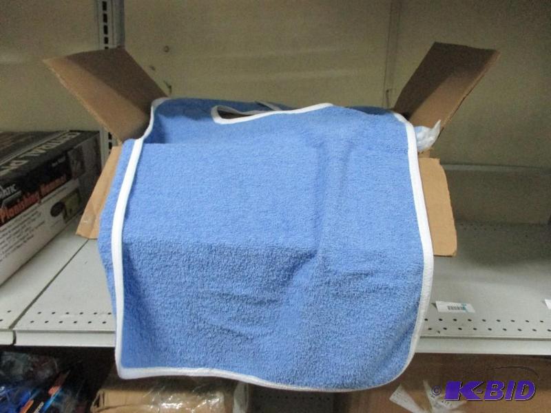 Case of clothing protector bibs...