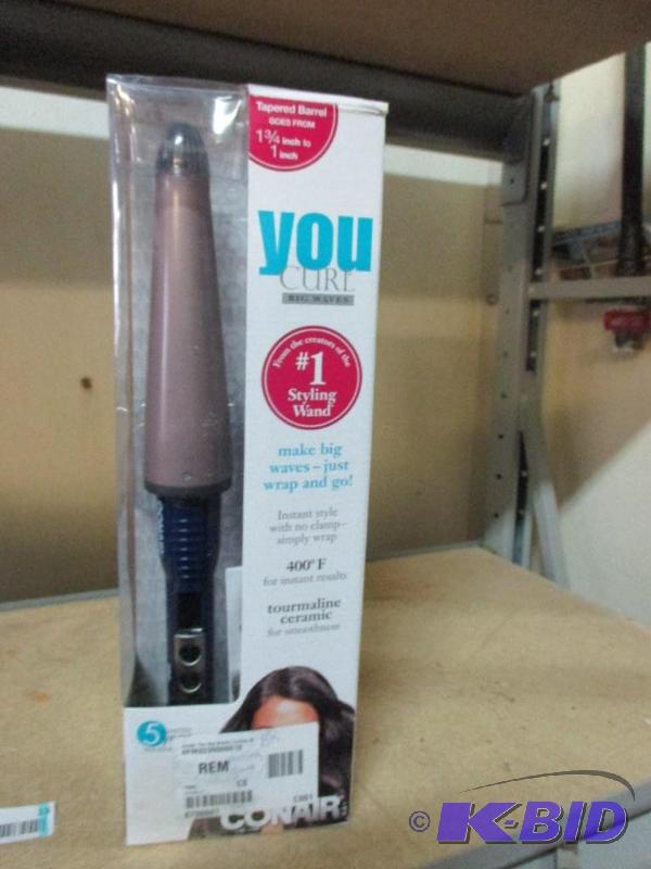 You curl iron...