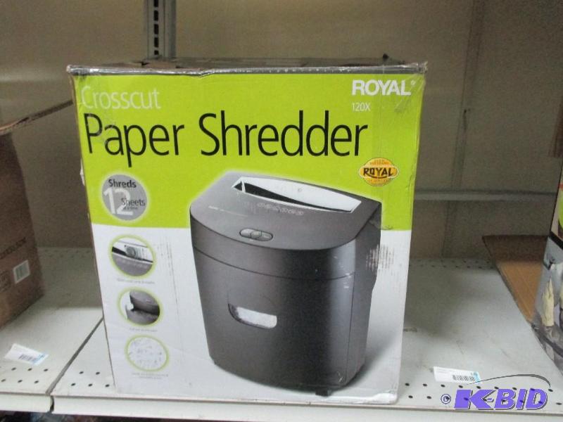 Paper shredder, needs work...