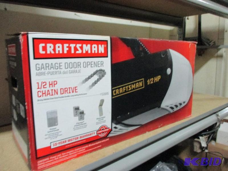 Craftsman 12 garage door opener, looks compl...