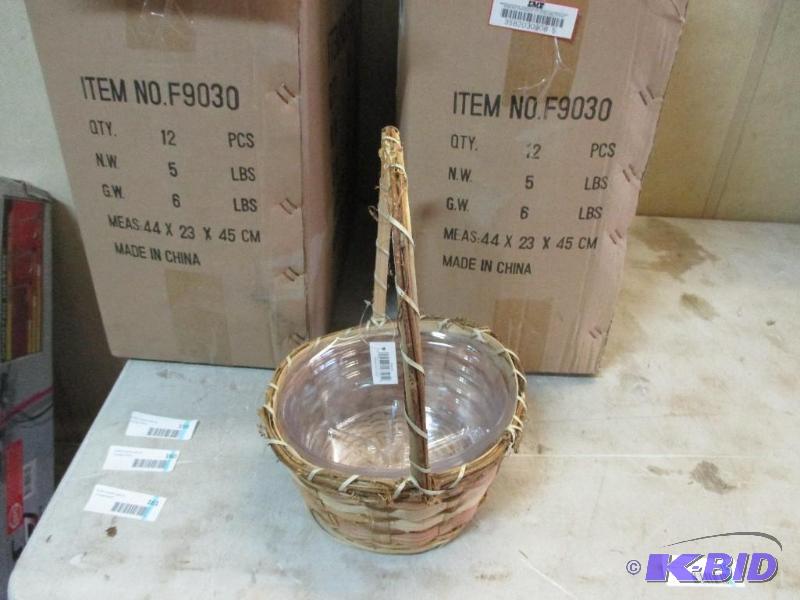 2 case of plant baskets...