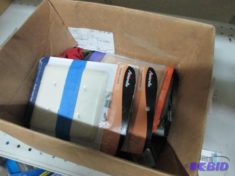 box of wall plates...
