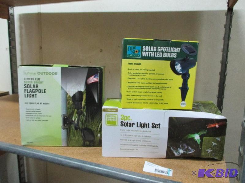 solar lights...