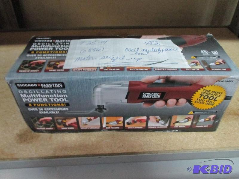 Oscillating multi function tool...