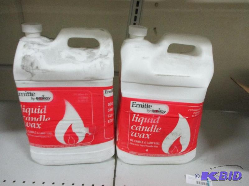 2 2 12 gallons candle wax...