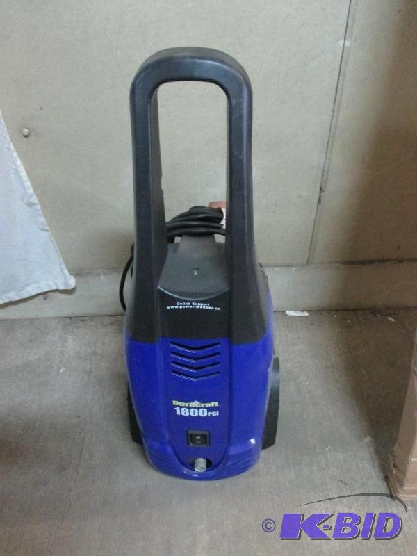Duracraft 1800 psi pressure washer body...