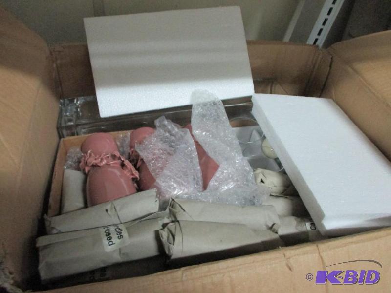 2 boxes of candle stuff...