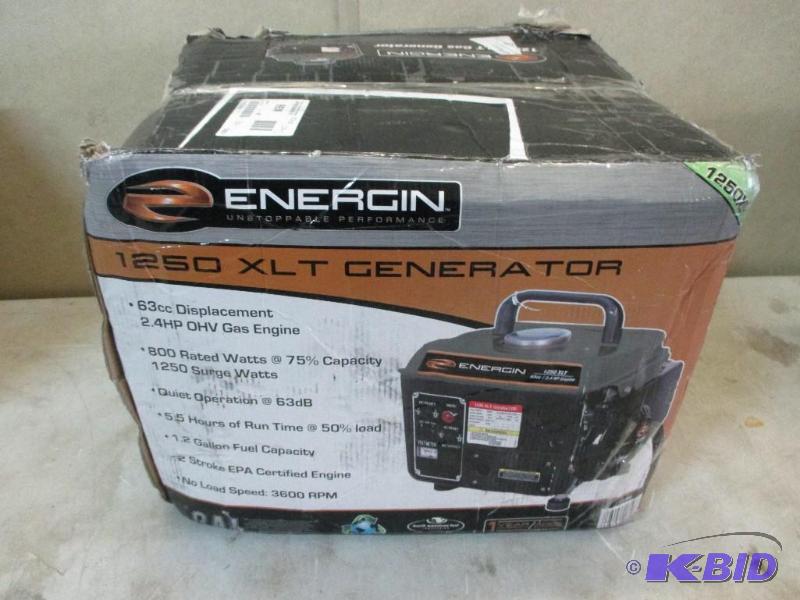 1250 watt gas generator...