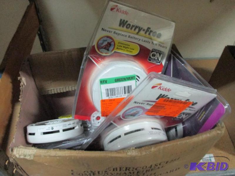 10 smoke detectors...