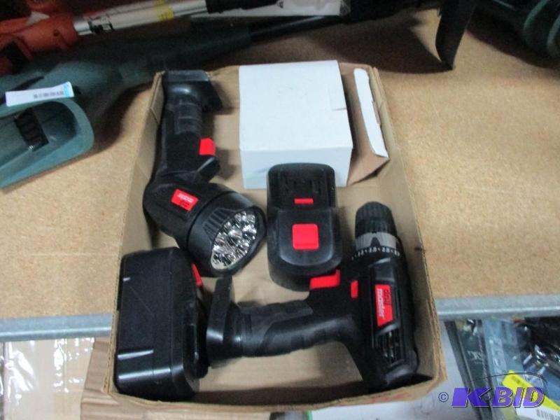 Drill master drill kit, works, no box...