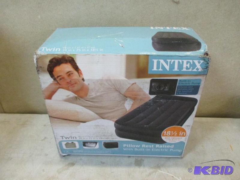 Intex twin air bed...