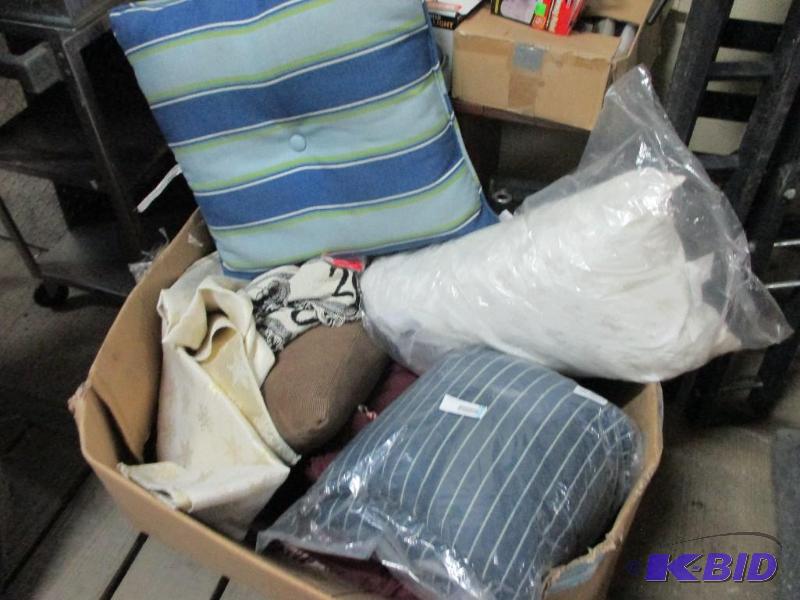 Box misc bedding...