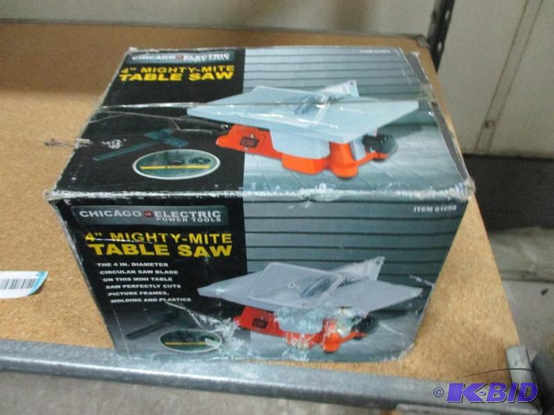4&quot table saw...