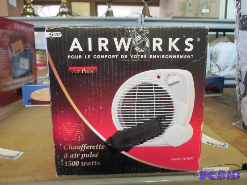 Airworks heater, tested and works...