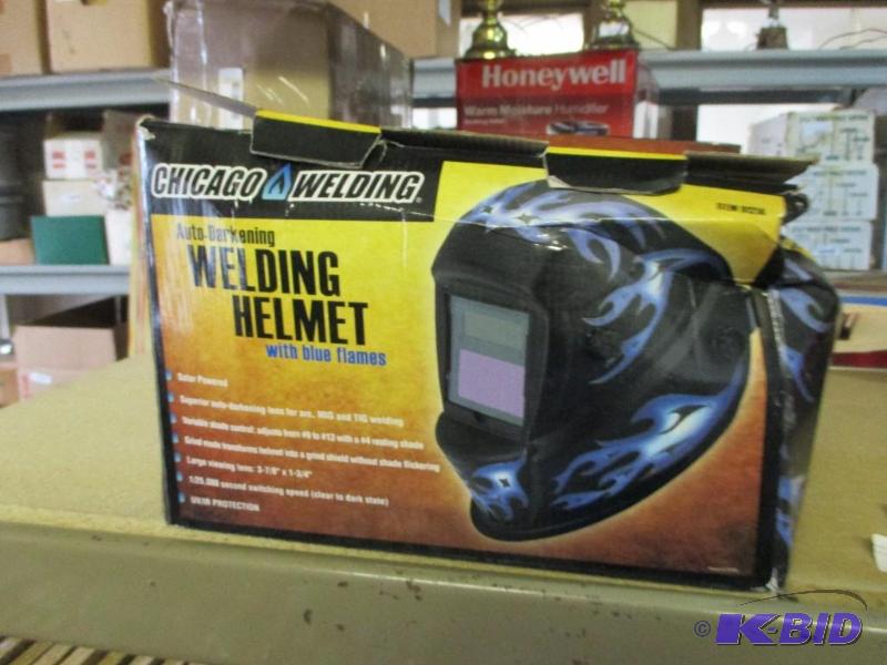 Welding helmet, used...