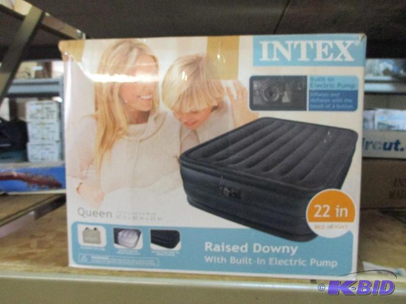 Intex queen air bed...
