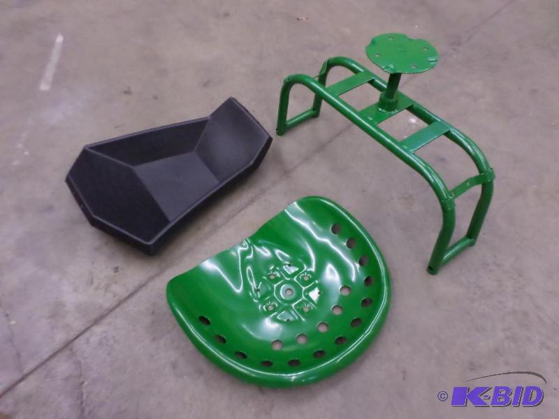 lot 106 image: Guide Gear Garden Seat Caddy, Missing Wheels...