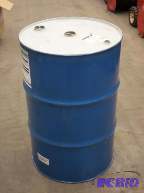 lot 19 image: 55-Gallon Sealed Lid Steel Barrel...