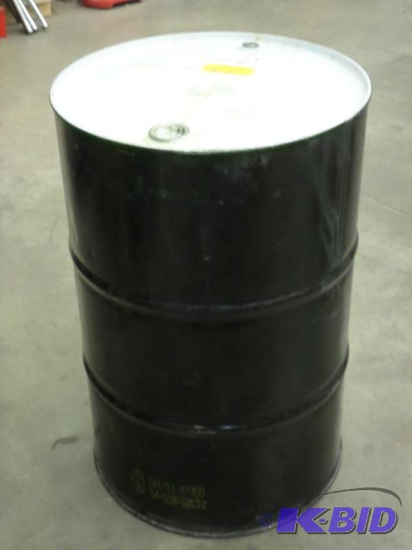 lot 21 image: 55-Gallon Sealed Lid Steel Barrel...