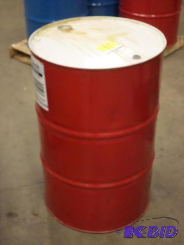 lot 22 image: 55-Gallon Sealed Lid Steel Barrel...