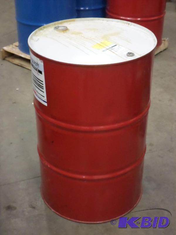 lot 23 image: 55-Gallon Sealed Lid Steel Barrel...