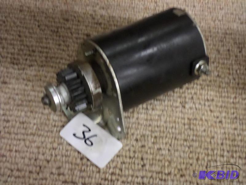 lot 36 image: 12Volt Engine Starter, Works...