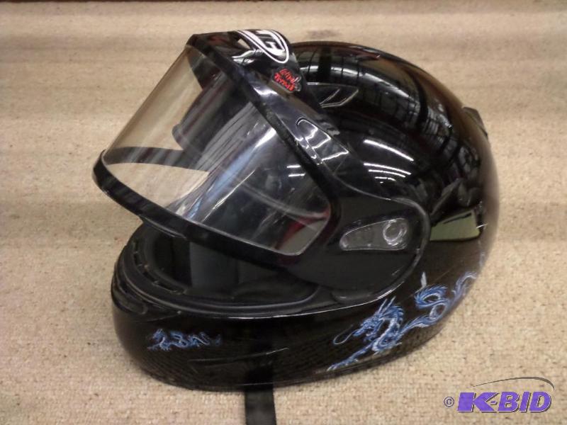 lot 6 image: HJC Size Medium Snowmobile Helmet, Used But I...