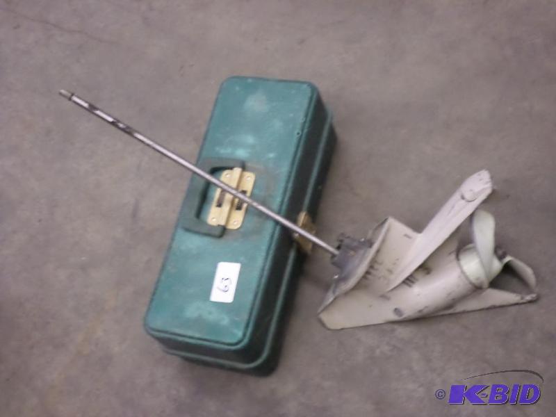 lot 63 image: (1) Lower Unit & (1) Tackle Box...