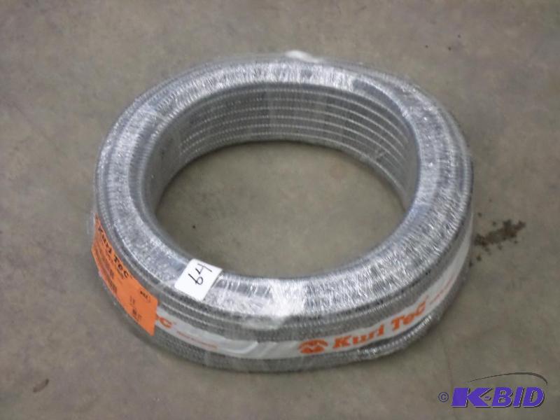 lot 64 image: New Spool Of 38&quotx100ft Of Flexible Cond...