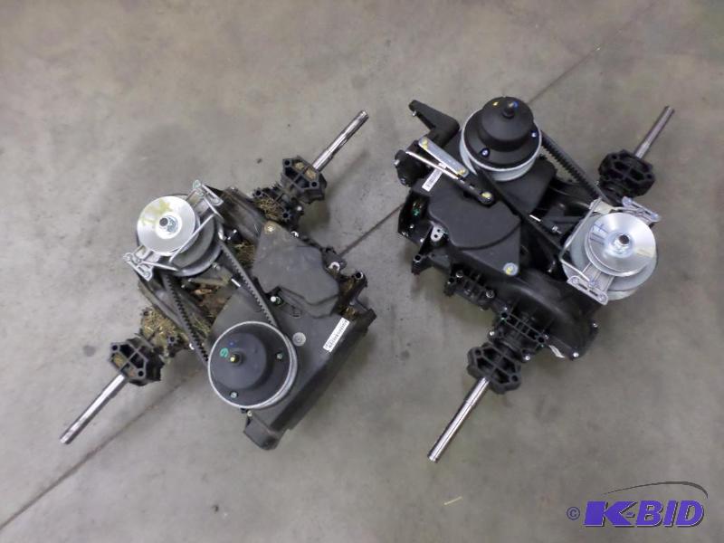 lot 7 image: (1) New & (1) Used Lawn Mower Transmissio...