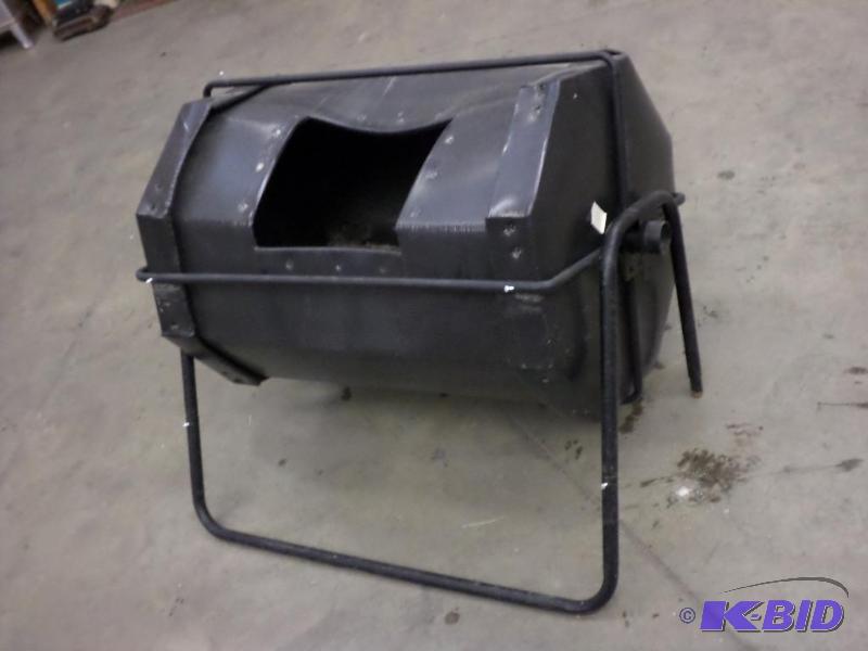lot 78 image: Coated Corrigated Cardboard Compost Tumbler, ...