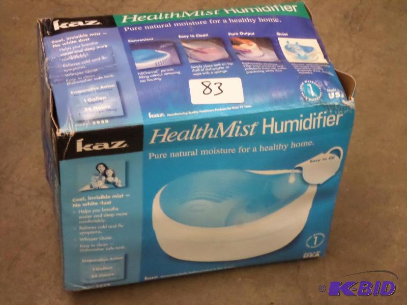 lot 83 image: Unused Kaz Health Mist Humidifier...