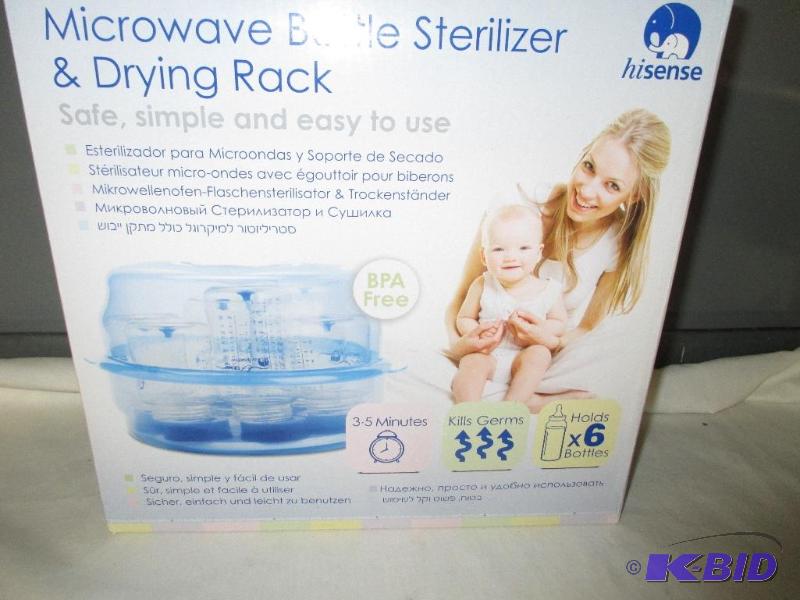 Hisense microwave bottle sterilizer and drying rack