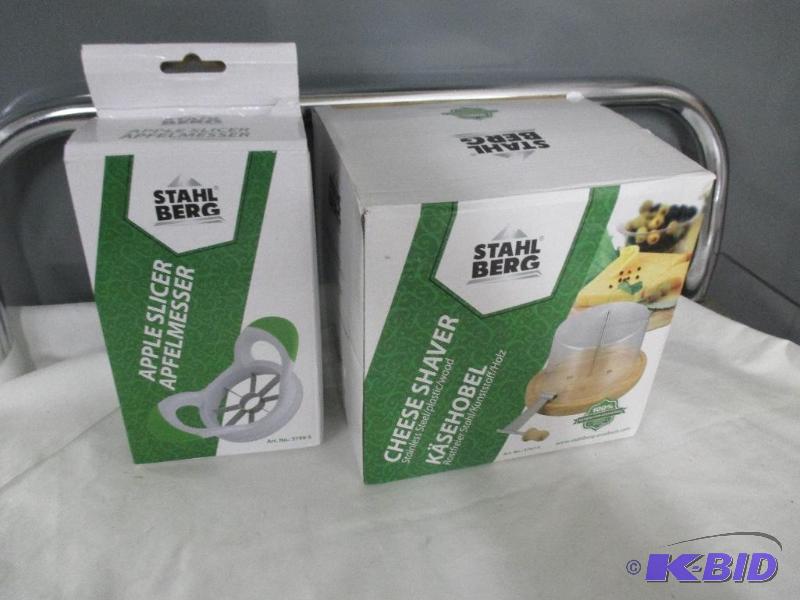 Stahl Berg Cheese Shaver & Apple Slicer