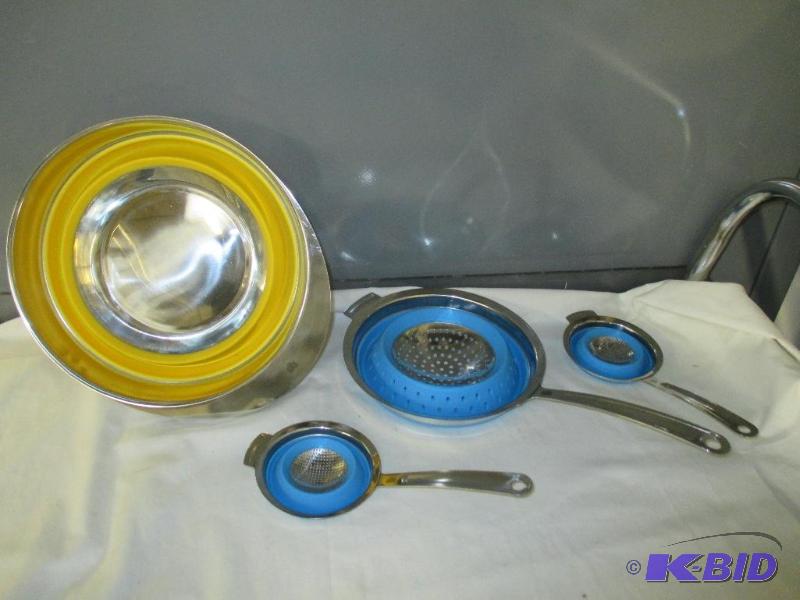 Stahl Berg Bowl & Strainer
