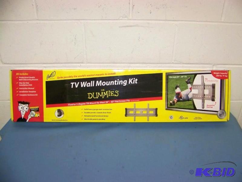 BellO, TV Wall Mounting Kit for Dummies