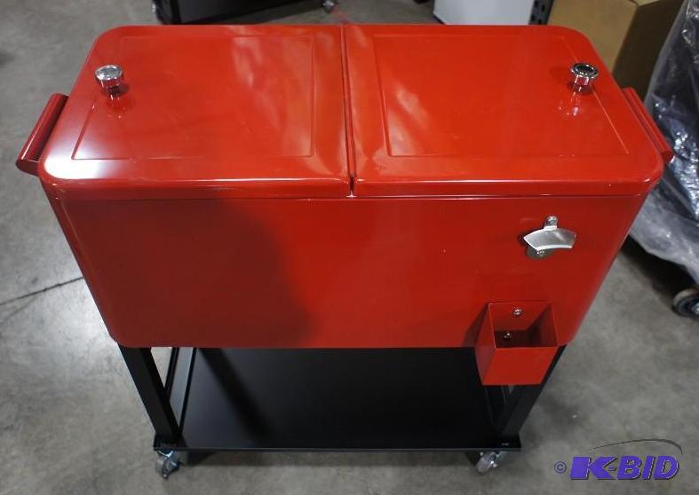 New Cooler Cart - Color Red - Model # (C80-0...