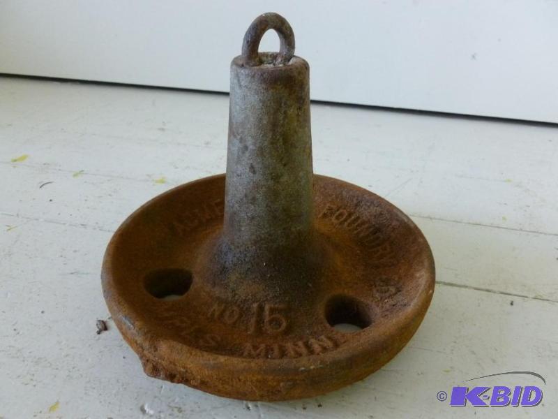 lot 136 image: Acme Foundry Minneapolis, Minnesota No. 15 mu...