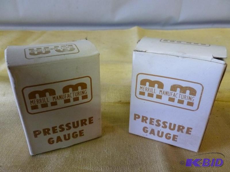 lot 139 image: Lot of two Merrill Manufacturing 200 psi pres...